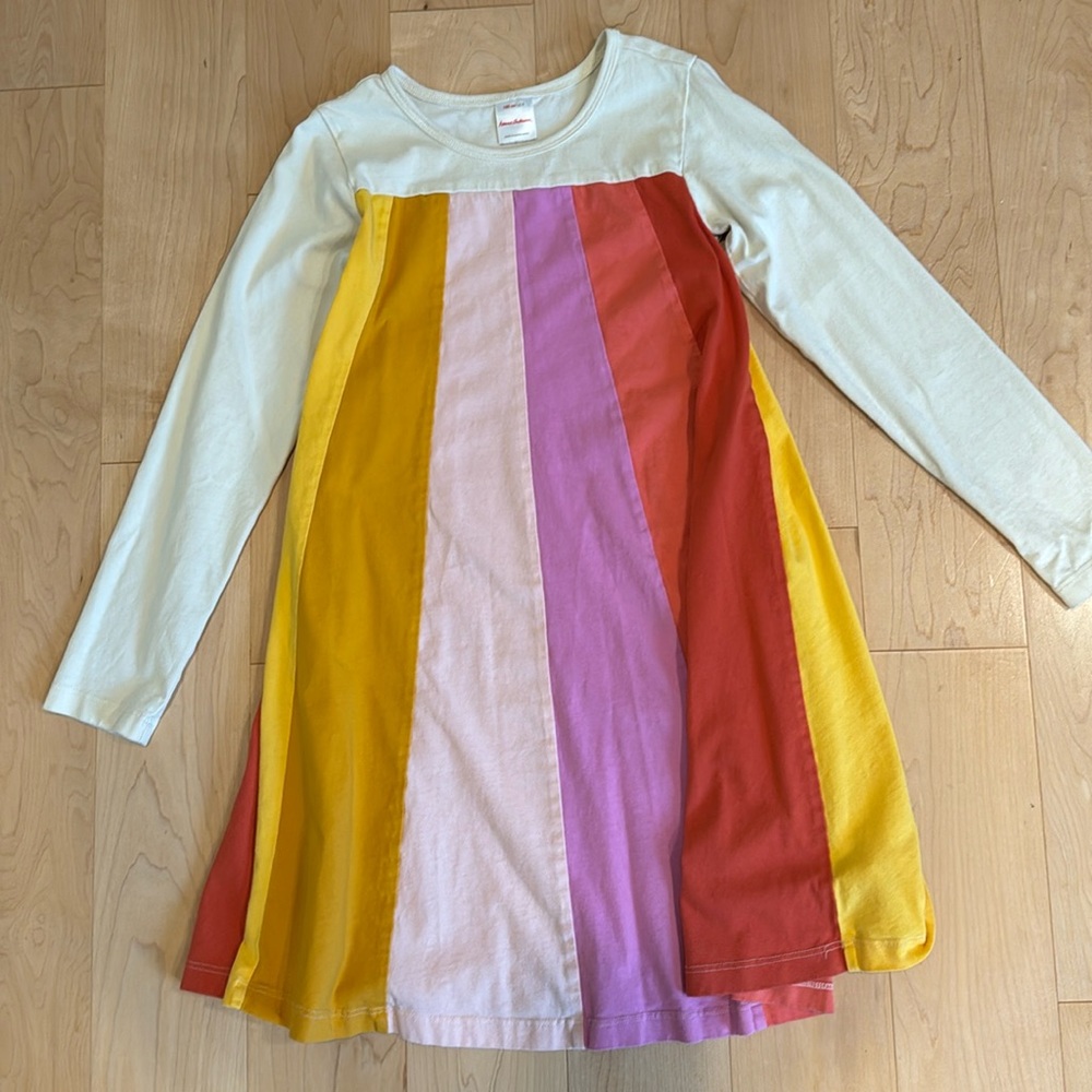 Hanna Andersson girls twirls dress (130-8)